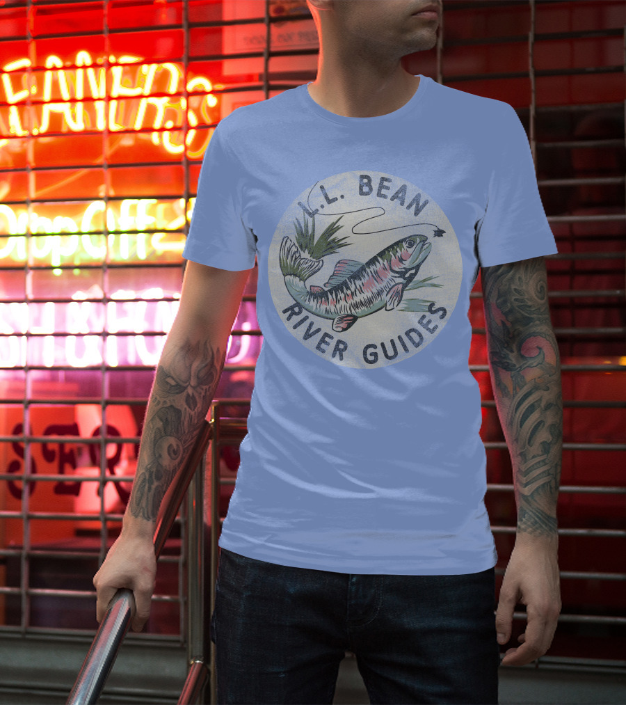L.L. Bean River Guides Fishing T-Shirt