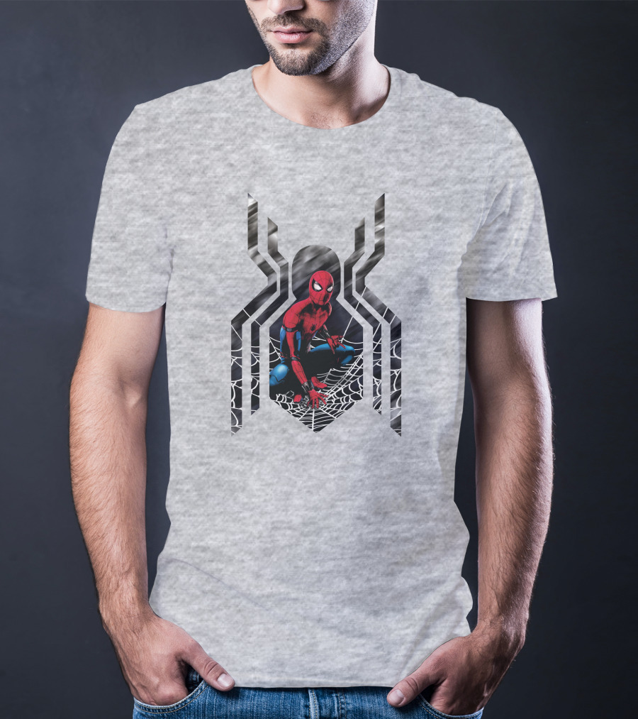 Spider-Man Web Symbol Marvel Comics Hero T-Shirt