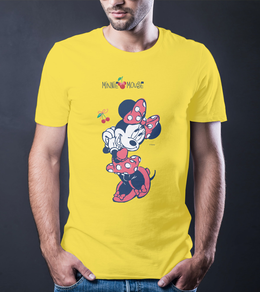 Minnie Mouse Disney Red Polka Dot Dress And Bow T-Shirt