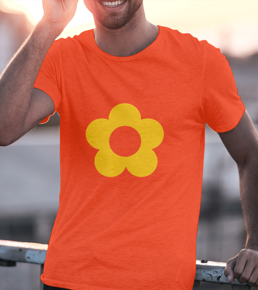 Shortcake Orange Blossom Yellow Flower T-Shirt
