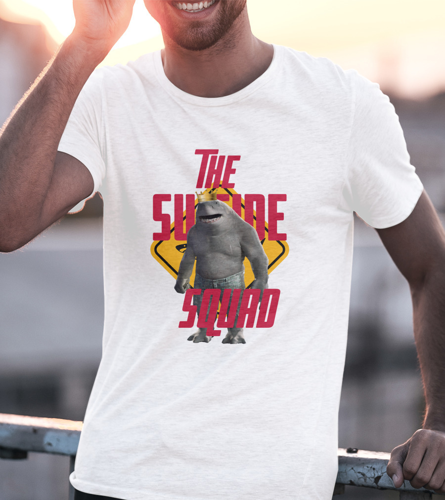 King Shark The Suicide Squad Num Num Movies T-Shirt