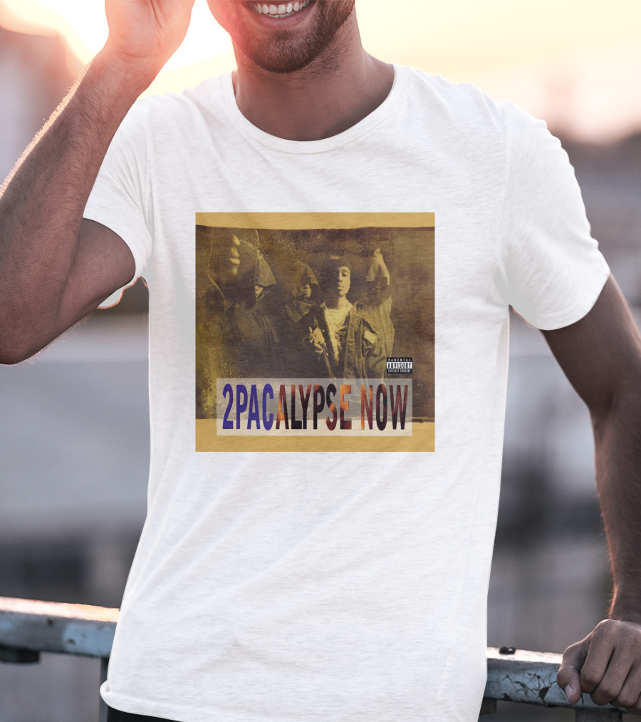 2Pacalypse Now Album Cover Homage Book Of Shady Image T-Shirt