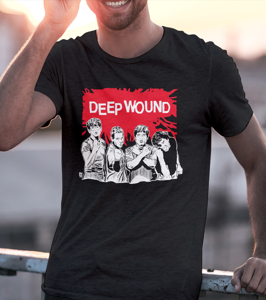 Dinosaur Jr Kfu Store Merch Deep Wound Punk Band T-Shirt