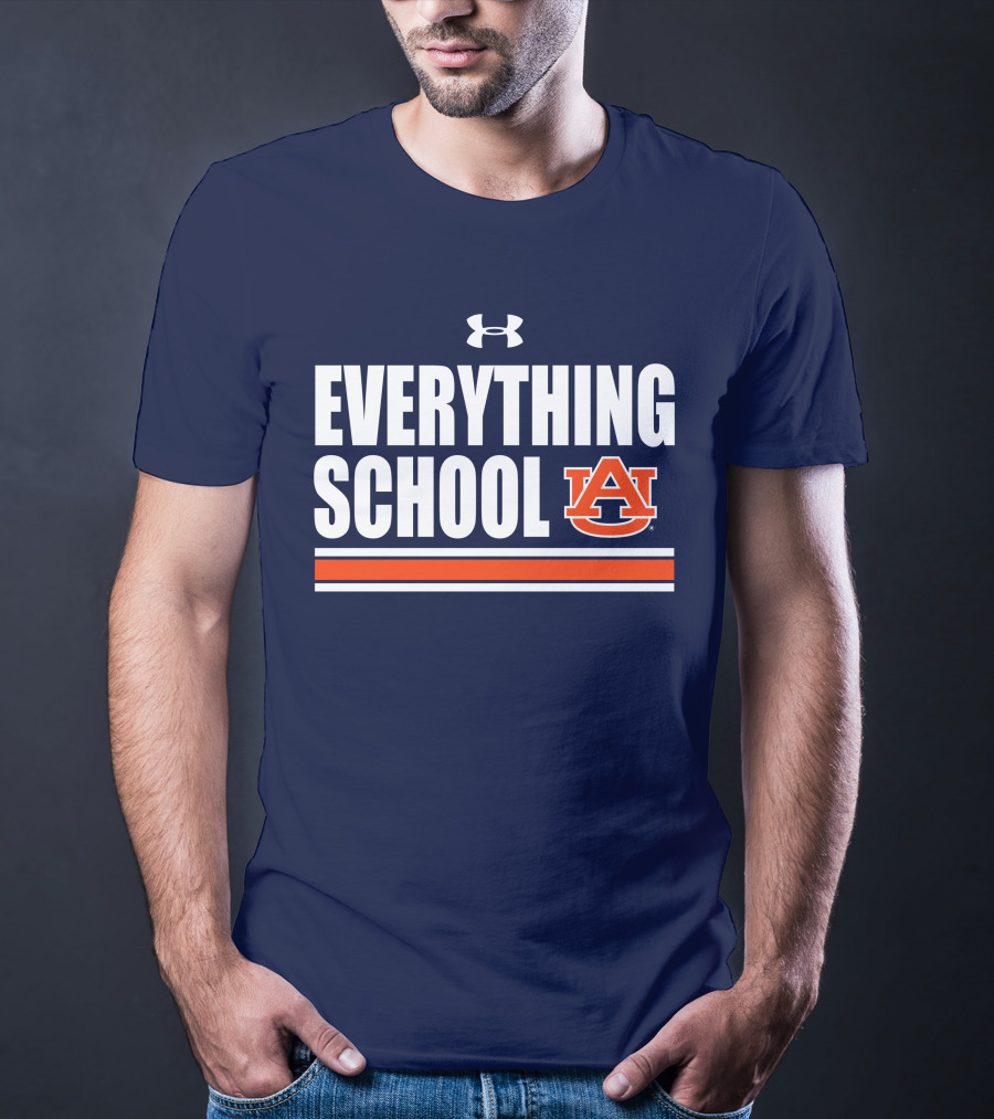 Everything School Auburn Football Under Armour Jarquez Hunter Derick Hall T-Shirt