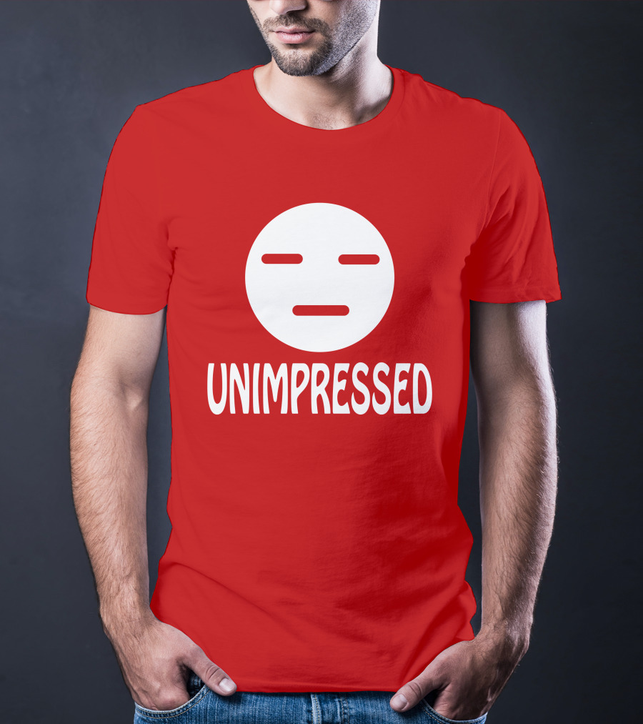Unimpressed Mood Icon Carol Anne Talks Comics T-Shirt