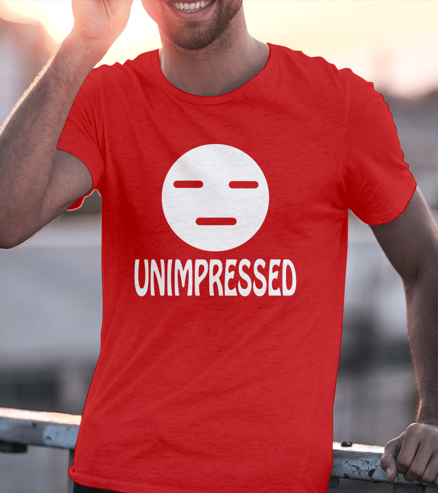 Unimpressed Mood Icon Carol Anne Talks Comics T-Shirt