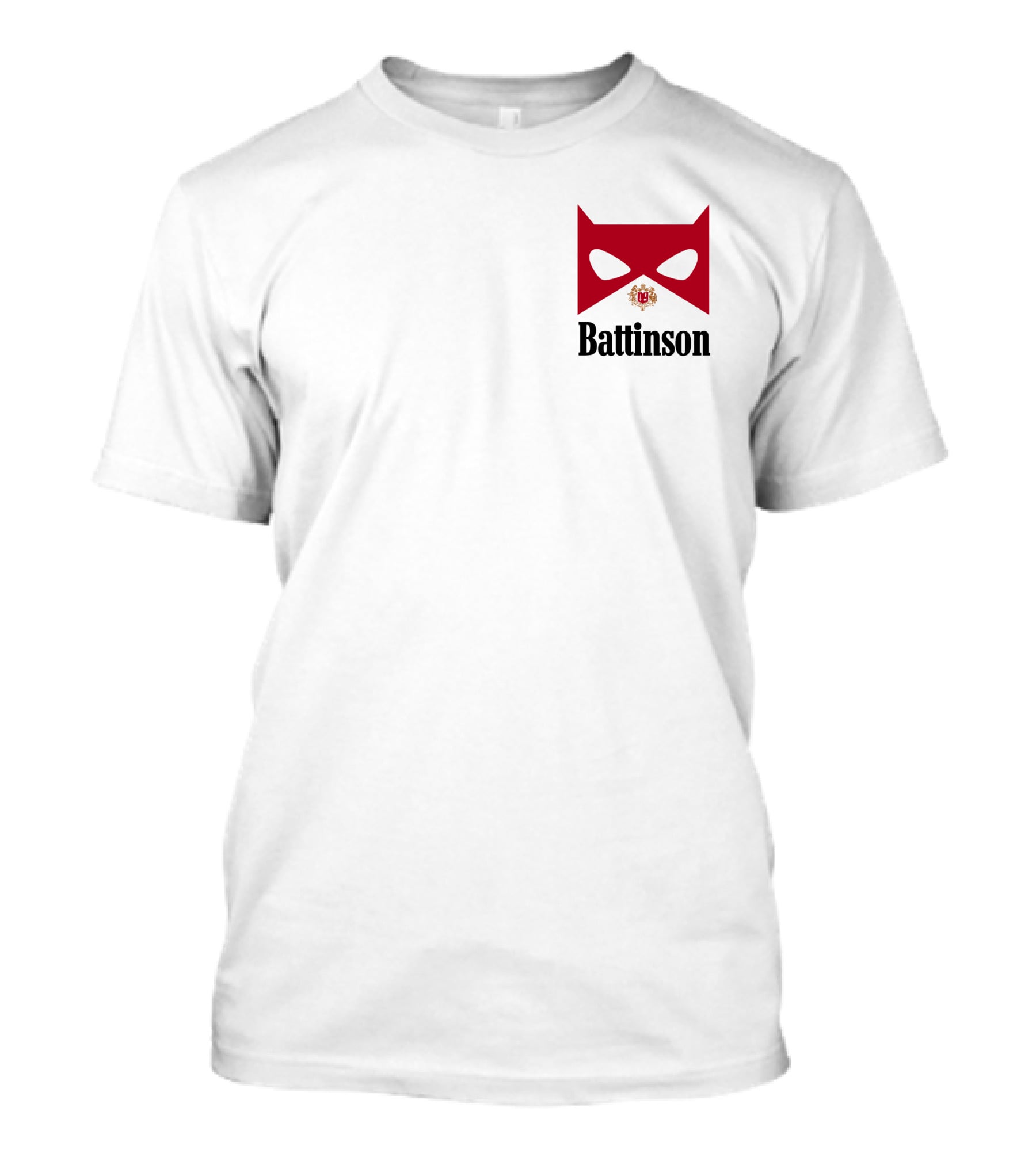 Battinson Mask Red T-Shirt