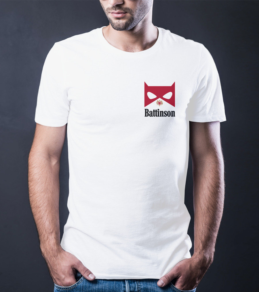 Battinson Mask Red T-Shirt