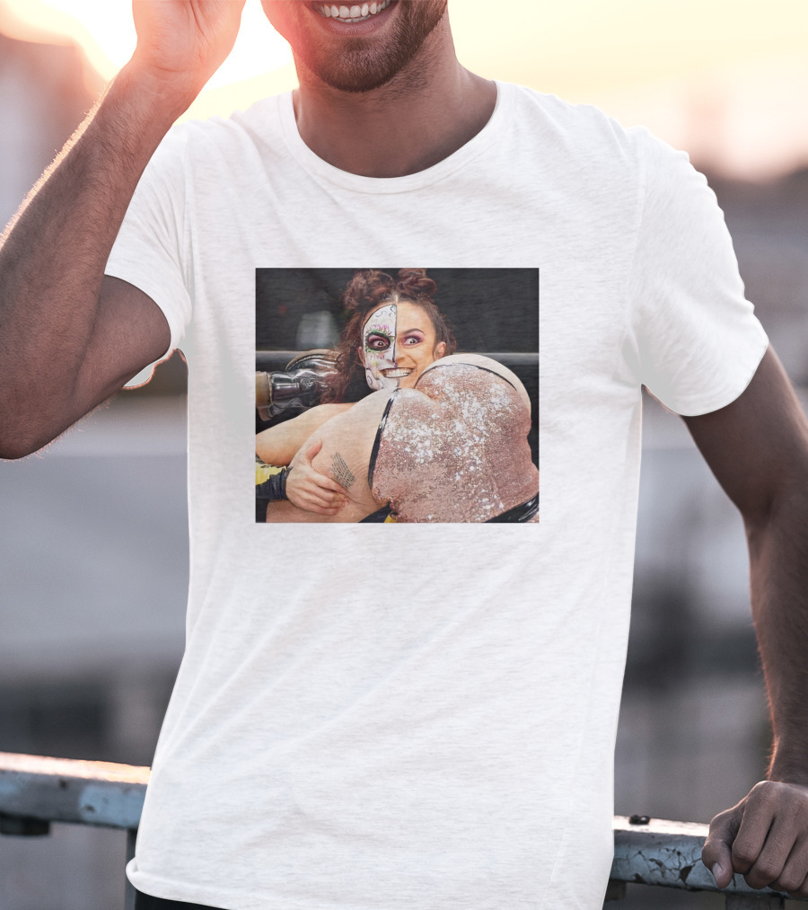 Gabby Ortiz Wrestler Vs. Thunder Rosa AEW Women's Champion Match T-Shirt