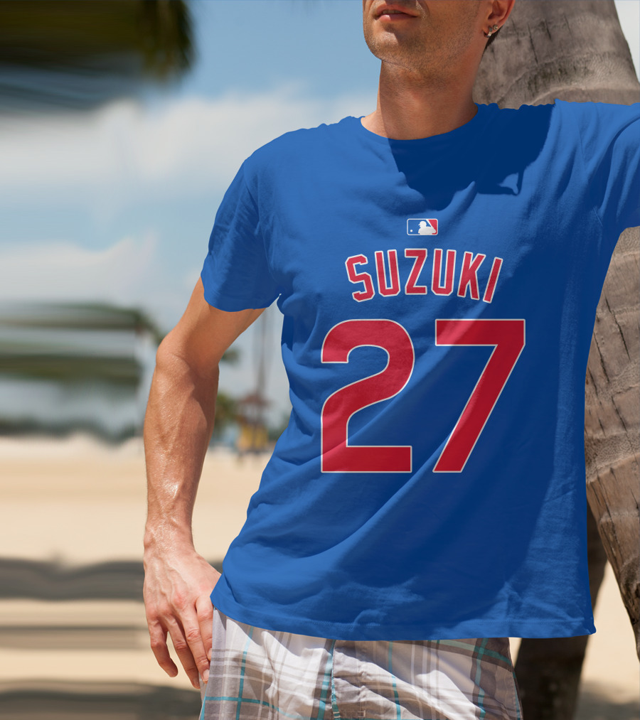 Obvious Merch Seiya Suzuki 27 MLB Jersey T-Shirt