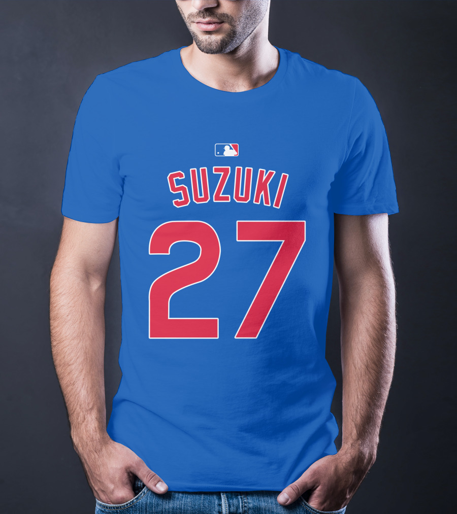 Obvious Merch Seiya Suzuki 27 MLB Jersey T-Shirt