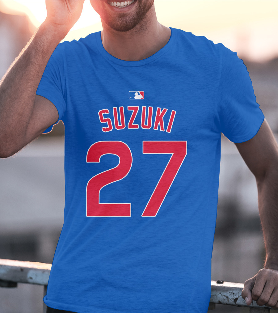 Obvious Merch Seiya Suzuki 27 MLB Jersey T-Shirt
