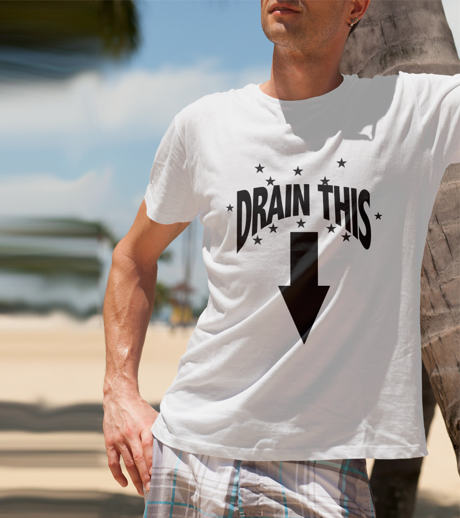 Drain This Rafa Stinks Stars Arrow T-Shirt