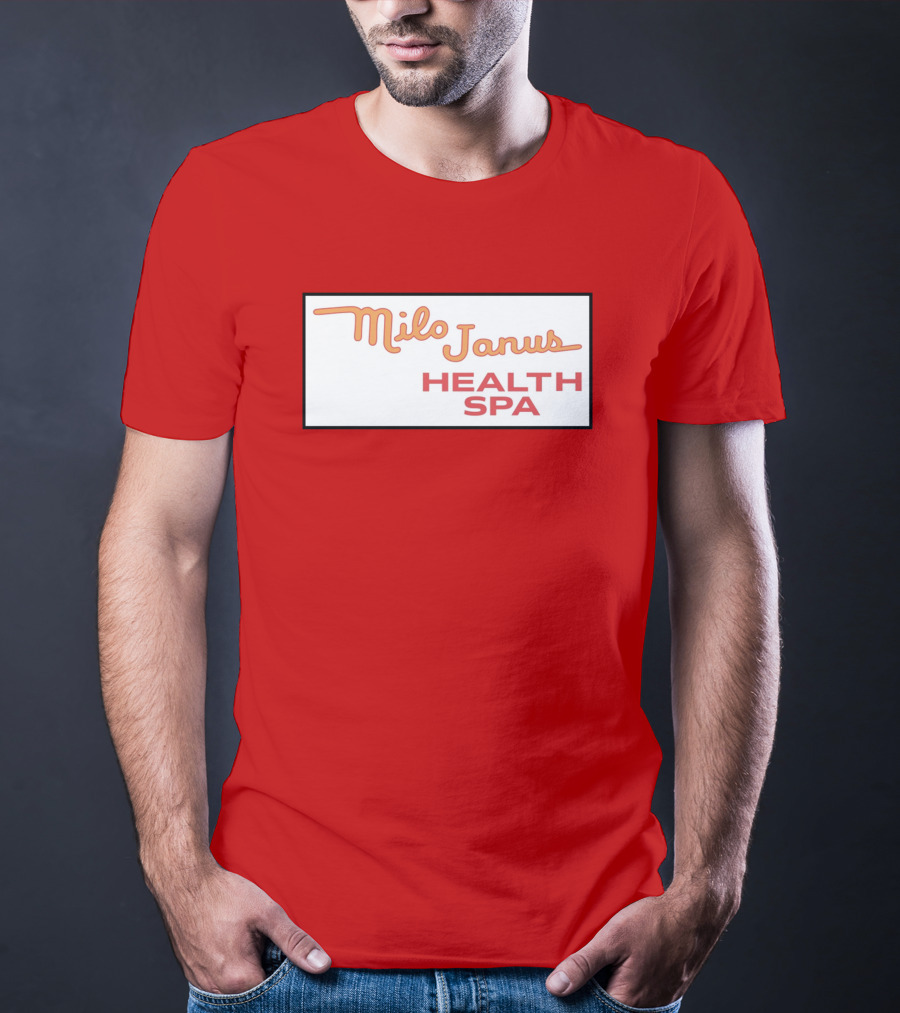 Milo Janus Health Spa Columbo Phile Classic TV Reference T-Shirt