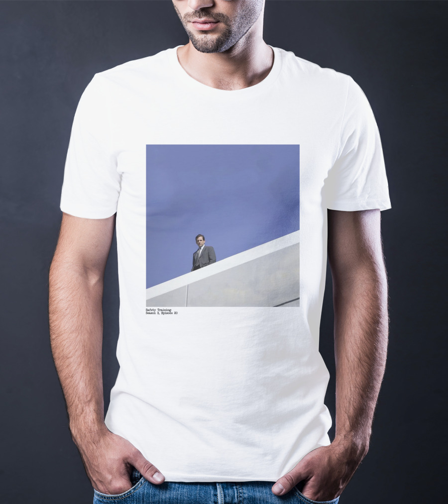 Safety Training Season 3 Episode 20 Roof Scene The Office Experience Store T-Shirt