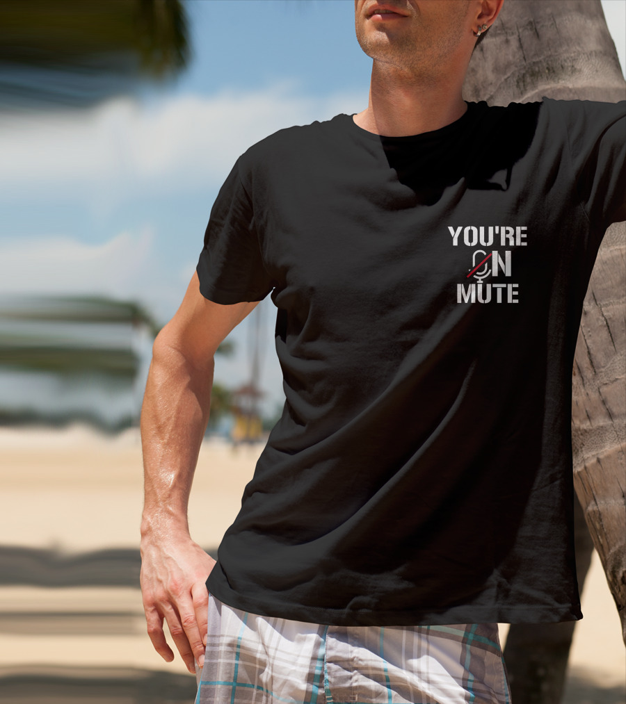 YOU'RE ON MUTE MICROPHONE ICON SHAHNAZ GILL FANDOM T-Shirt