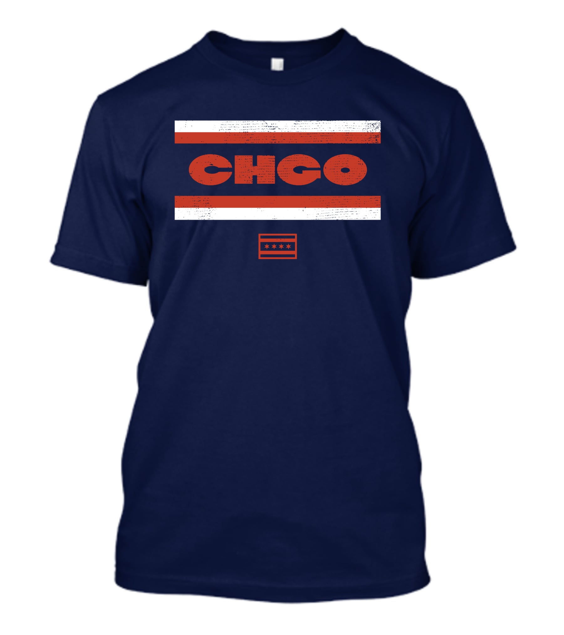 Chgo Locker Merch Chgo Midway Retro Stripe T-Shirt