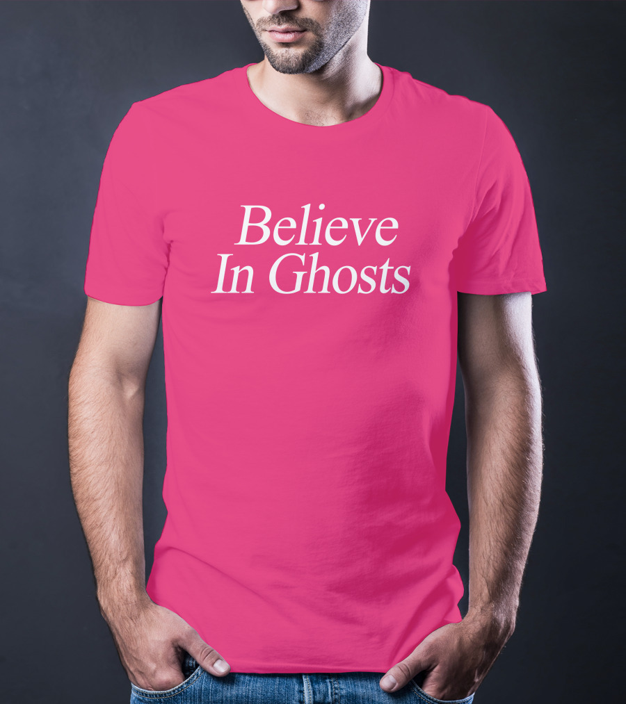 Lonely Ghost Believe In Ghosts T-Shirt