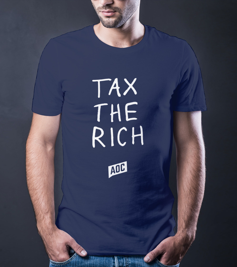 AOC Tax The Rich Ocasio Cortez Merch T-Shirt