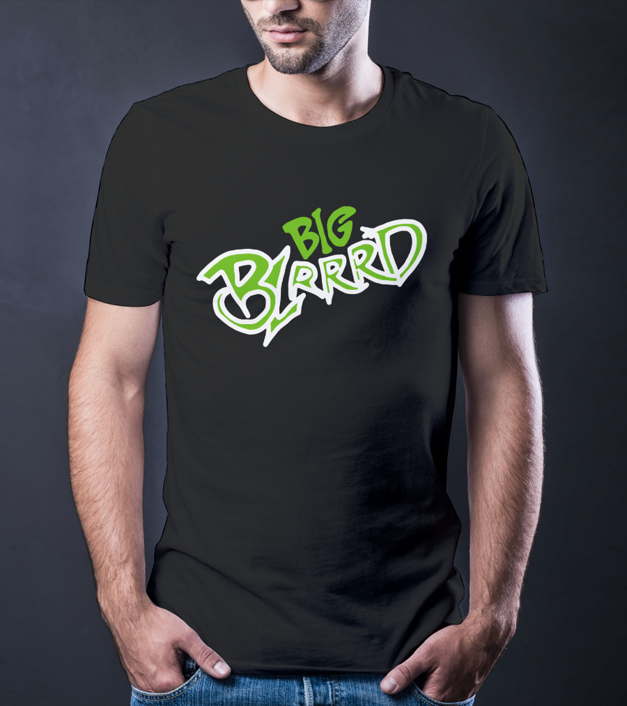 Pooh Shiesty Merch Big Blrrd Graphic Text Green T-Shirt