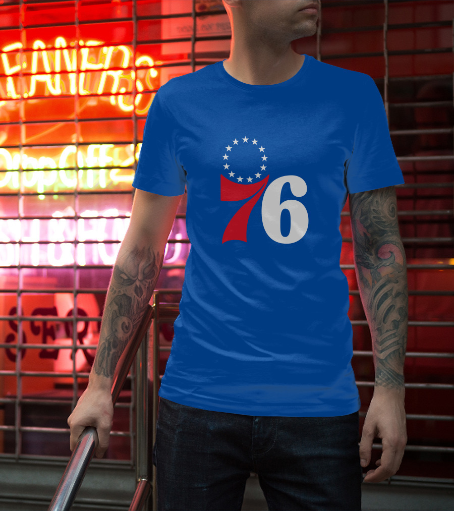 Philadelphia 76ers Furkan Korkmaz Stars T-Shirt