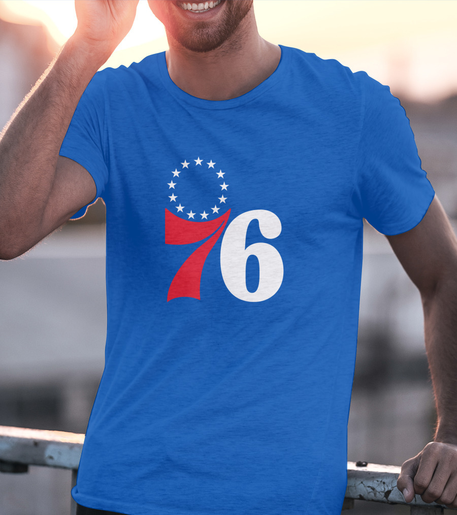 Philadelphia 76ers Furkan Korkmaz Stars T-Shirt