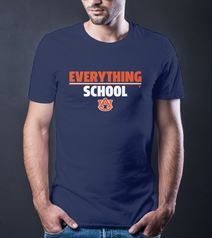 Auburn Everything School Logo Auburn Tigers T-Shirt