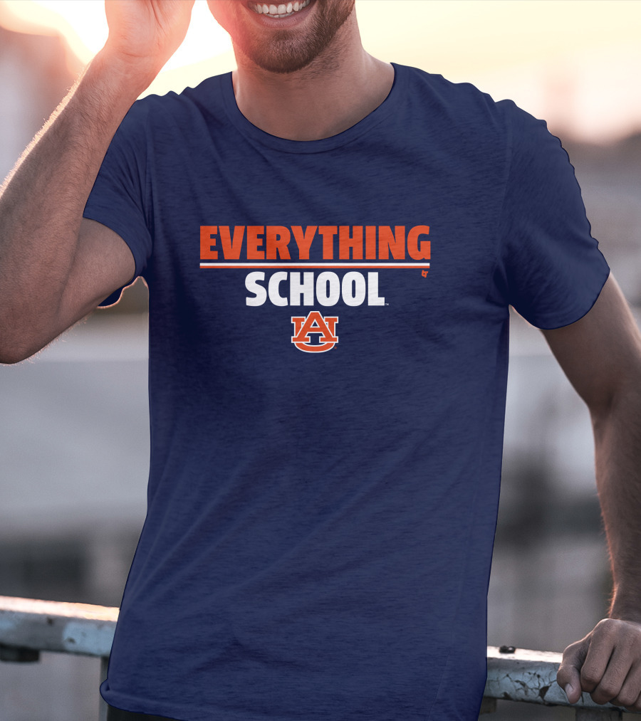 Auburn Everything School Logo Auburn Tigers T-Shirt