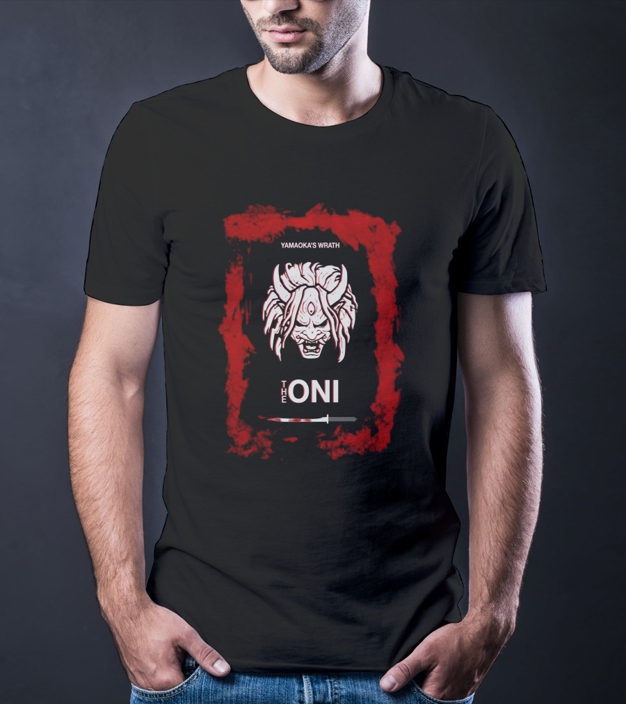 Yamaoka's Wrath The Oni Minimalist Dead By Daylight Luckysarts T-Shirt
