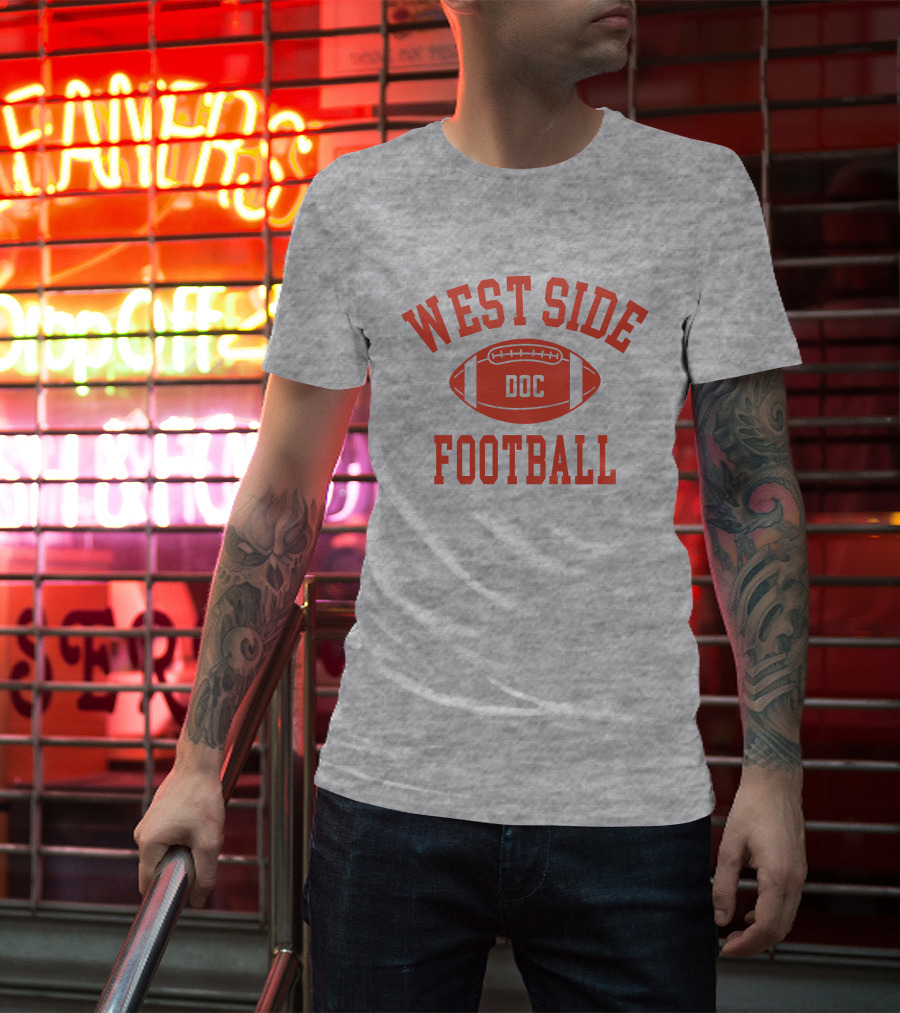 Westside Football Doc WHS Warriorfb Dr Larry Widman T-Shirt