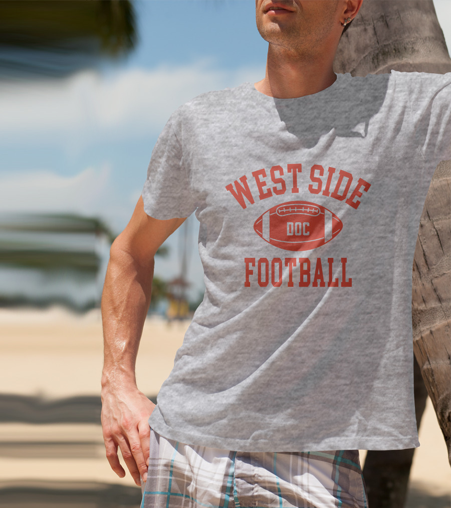 Westside Football Doc WHS Warriorfb Dr Larry Widman T-Shirt