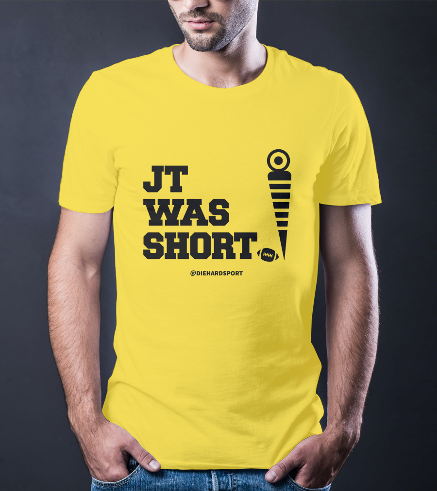 JT Was Short @DiehardSport Football Marker T-Shirt