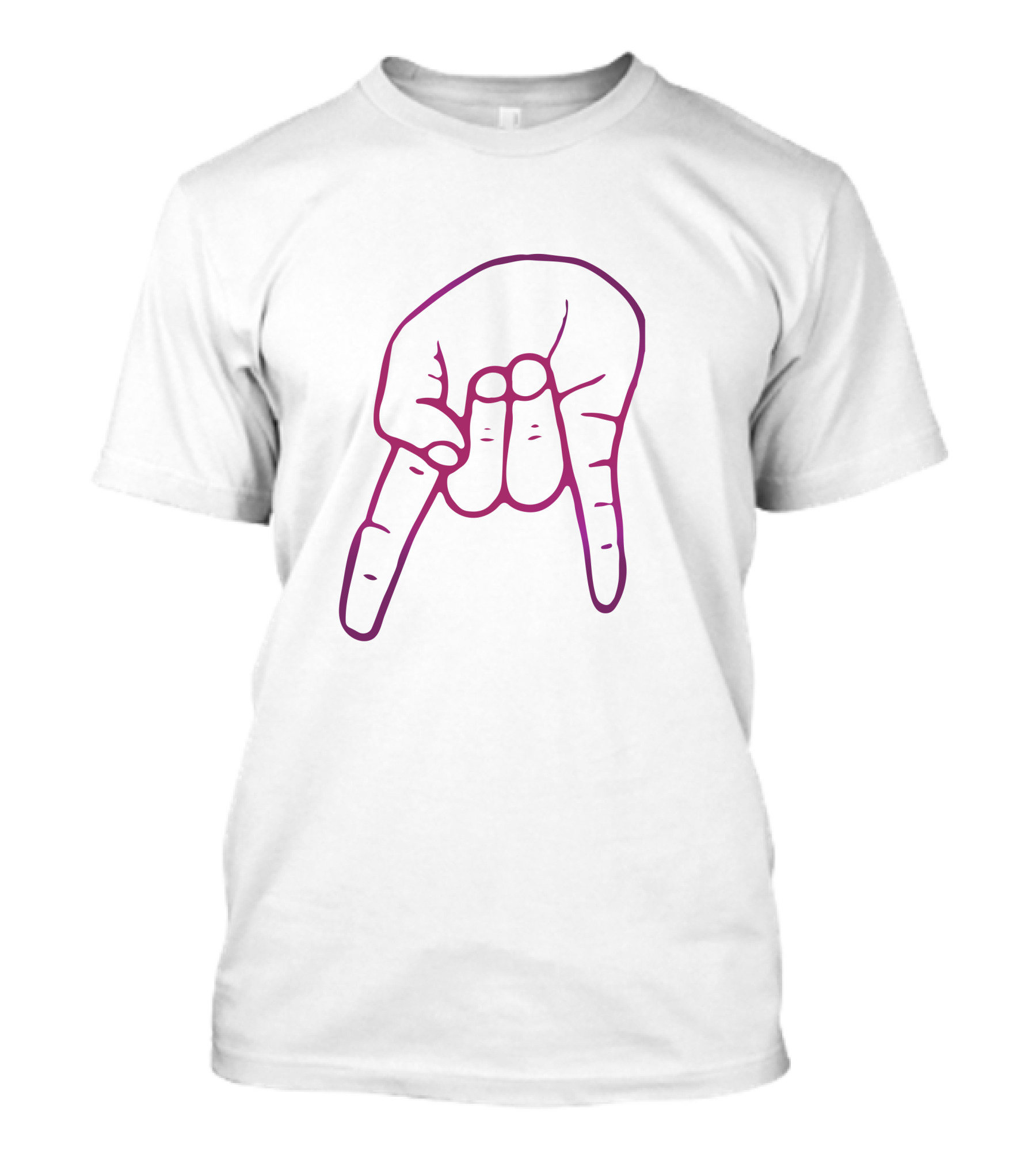 Hand Rock And Roll Sign Eric Musselman Enthusiasm Gesture T-Shirt