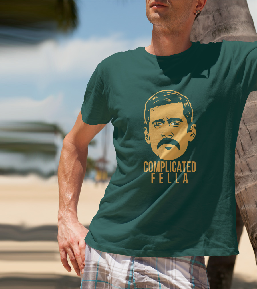 Cheeseheadtv Go Pack Go Complicated Fella Keefersport Packers Aaron Rodgers T-Shirt