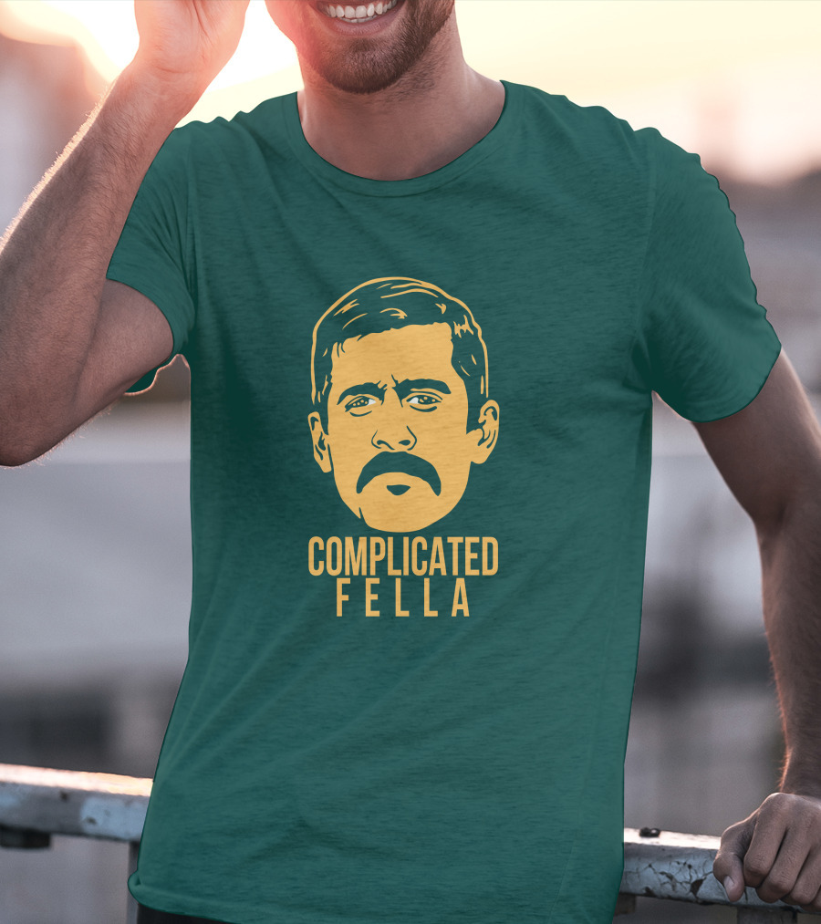 Cheeseheadtv Go Pack Go Complicated Fella Keefersport Packers Aaron Rodgers T-Shirt