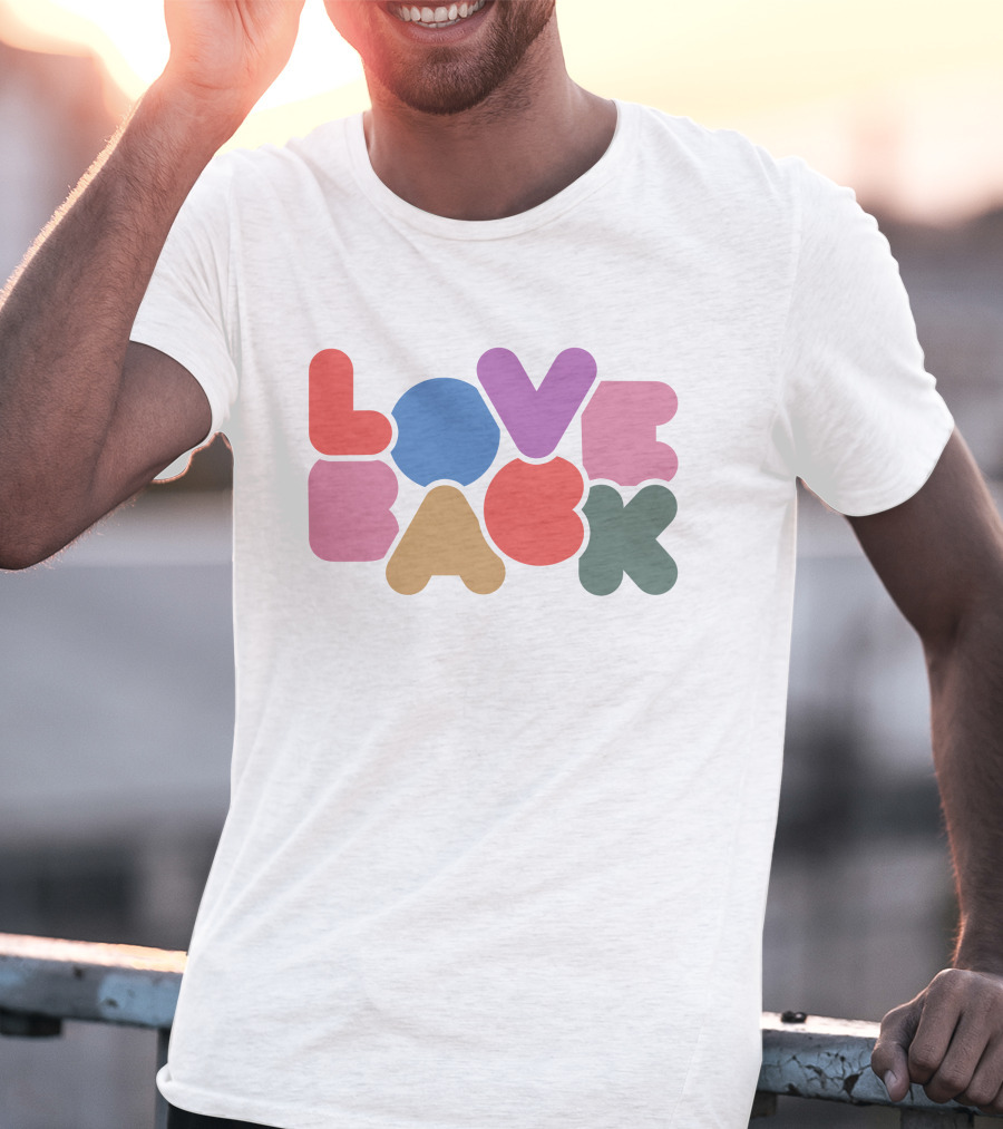 Love Back Merch Why Don't We Love Back Multicolor Bubbles T-Shirt