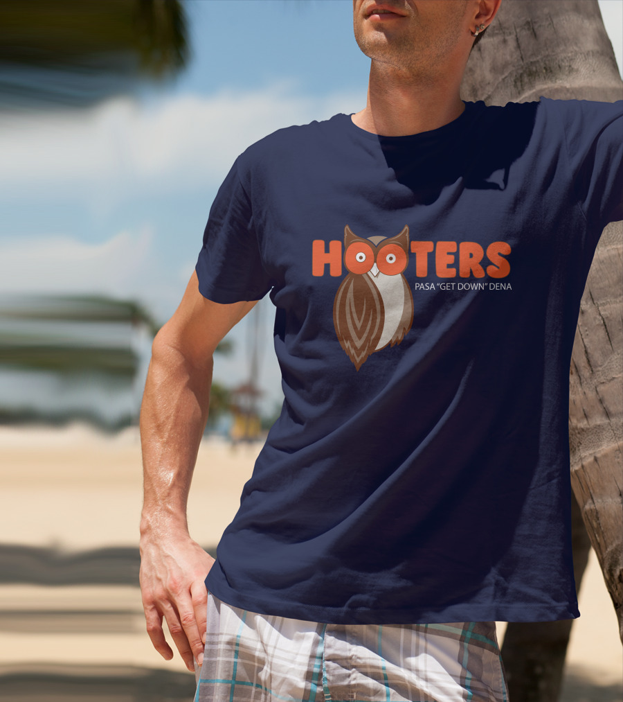 Michael Schwab Cristian Javier Hooters Owl Pasa Get Down Dena T-Shirt