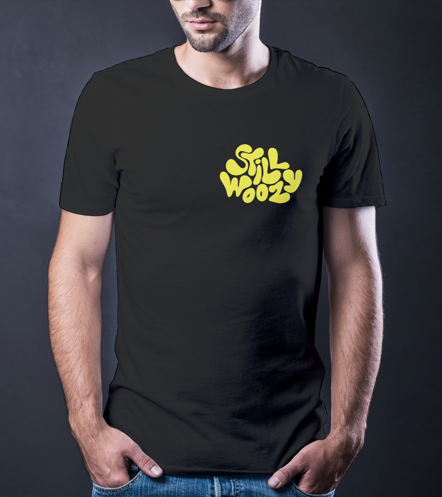 Still Woozy Yellow Text Merch T-Shirt