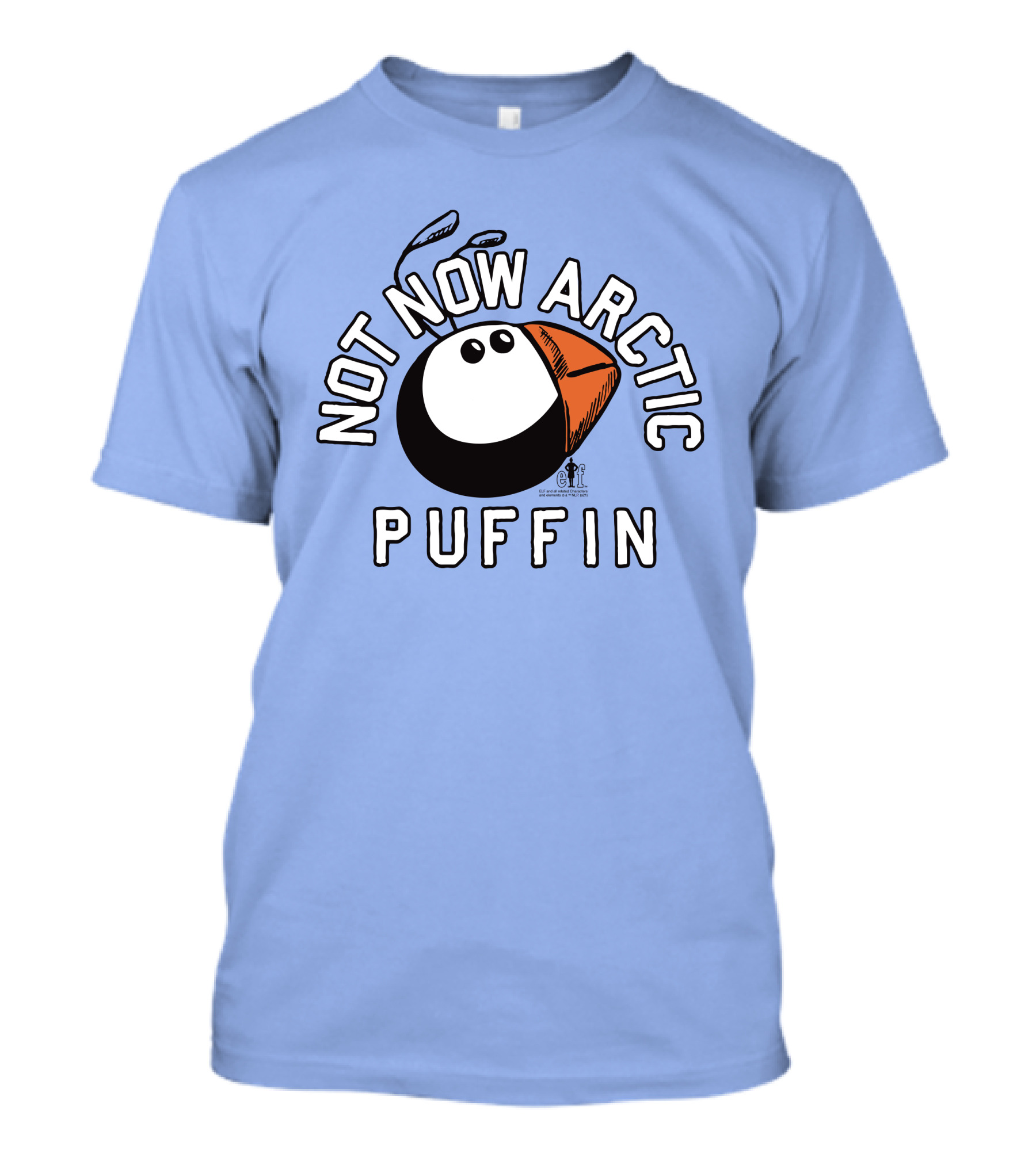 Not Now Arctic Puffin Mood Just Mike T-Shirt