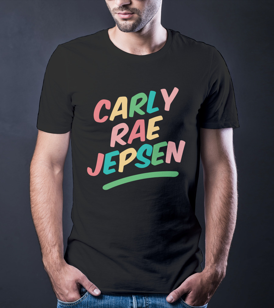 Carly Rae Jepsen Merch Rainbow Rae Jepsen T-Shirt