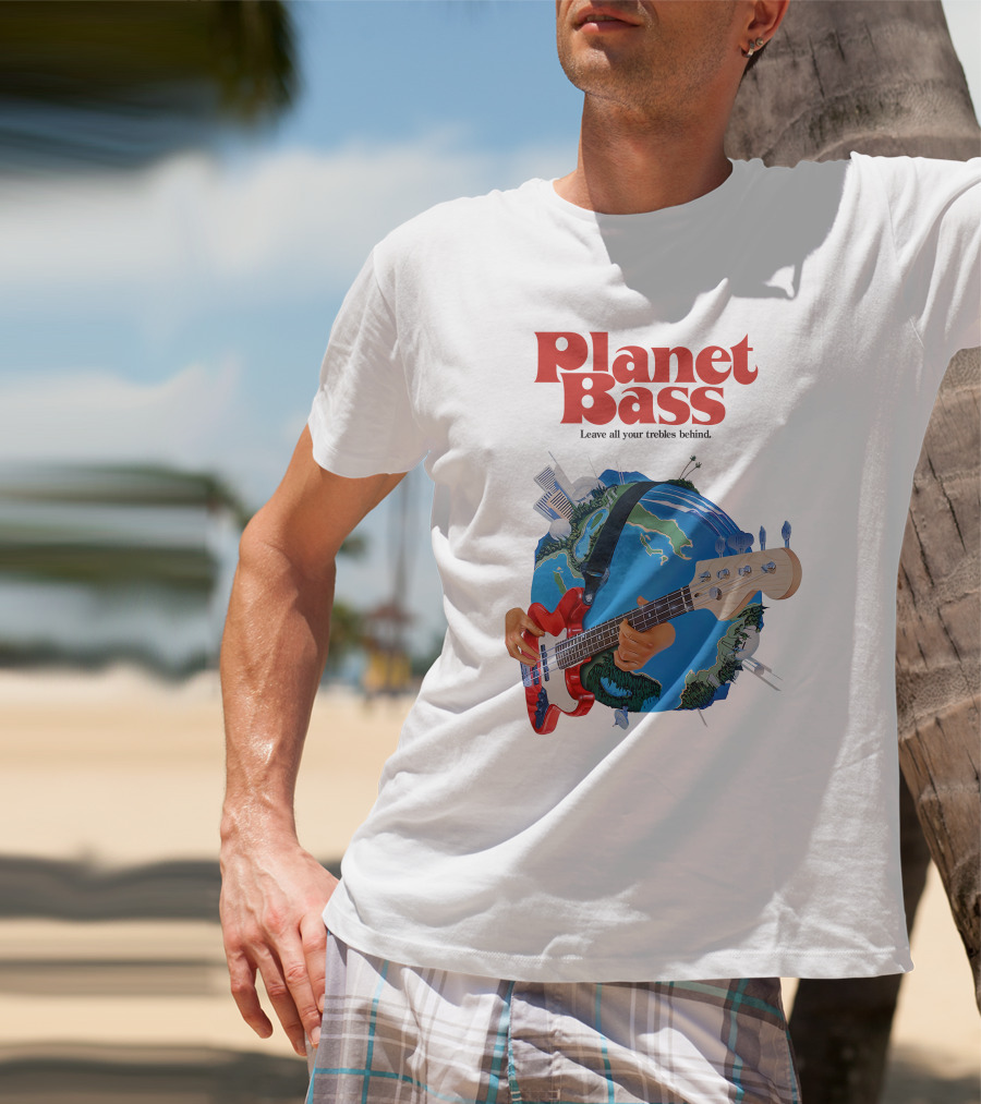 Planet Bass Leave All Your Trebles Behind T-Shirt
