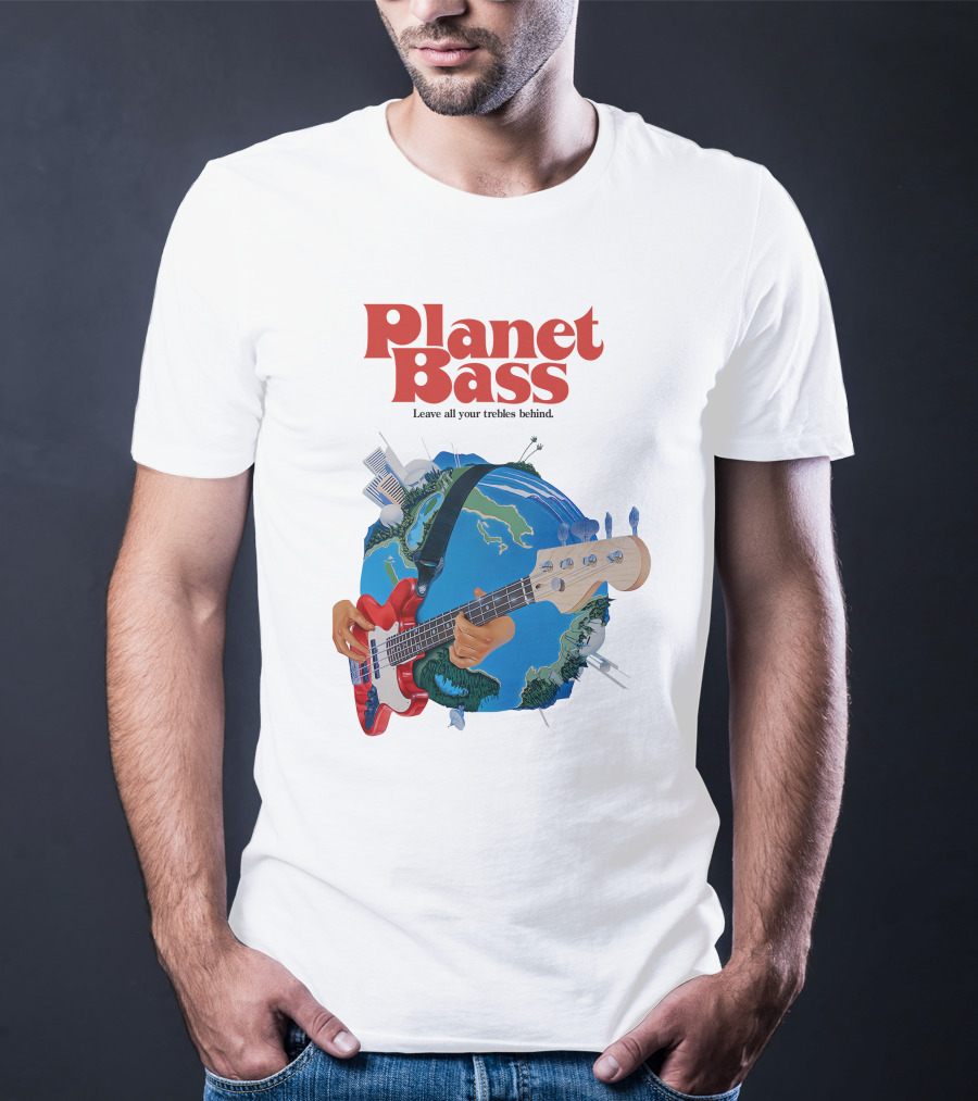 Planet Bass Leave All Your Trebles Behind T-Shirt