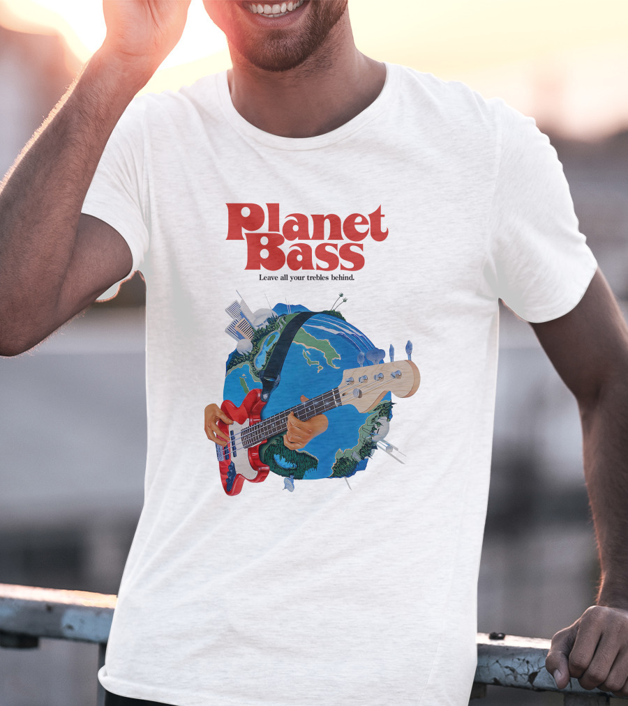 Planet Bass Leave All Your Trebles Behind T-Shirt