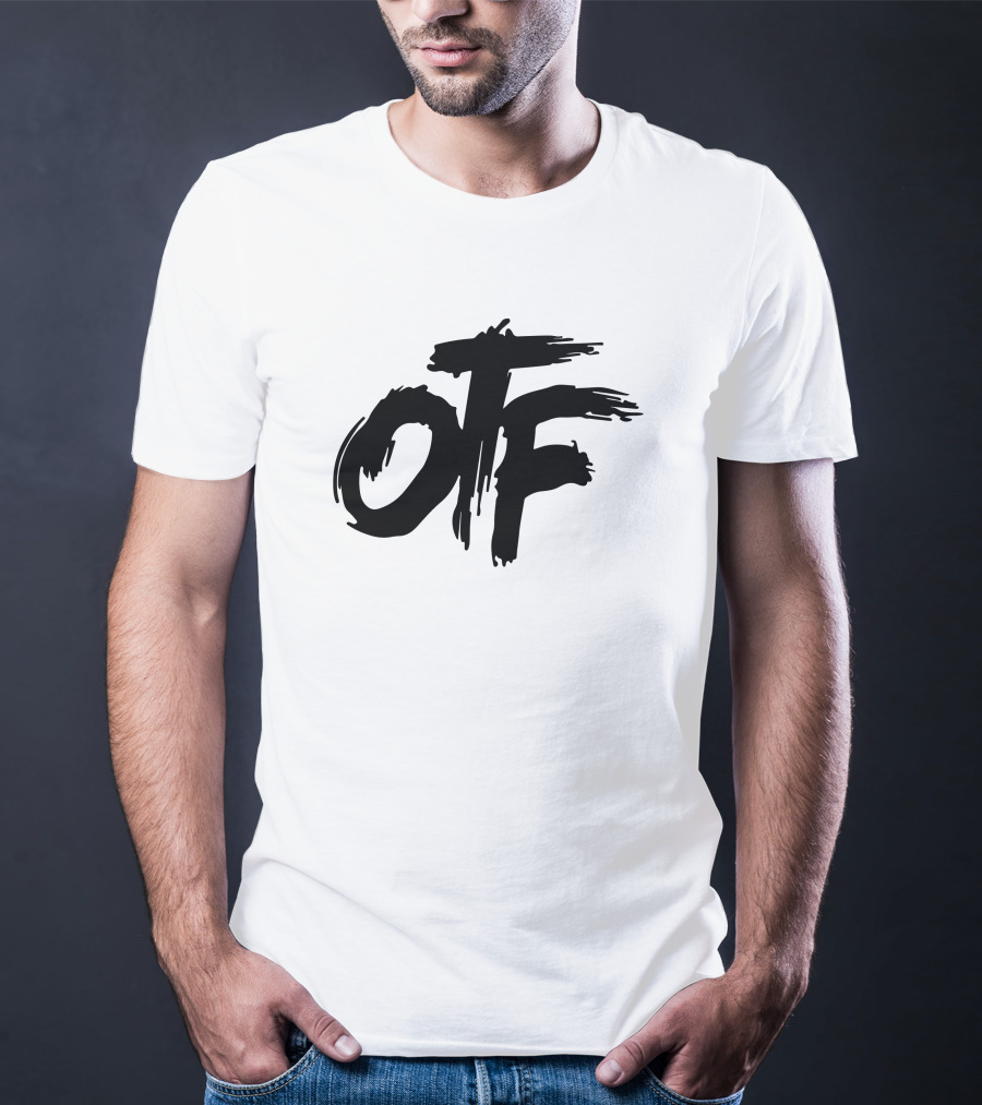 Otf Merchandise Brushstroke Style Branding T-Shirt