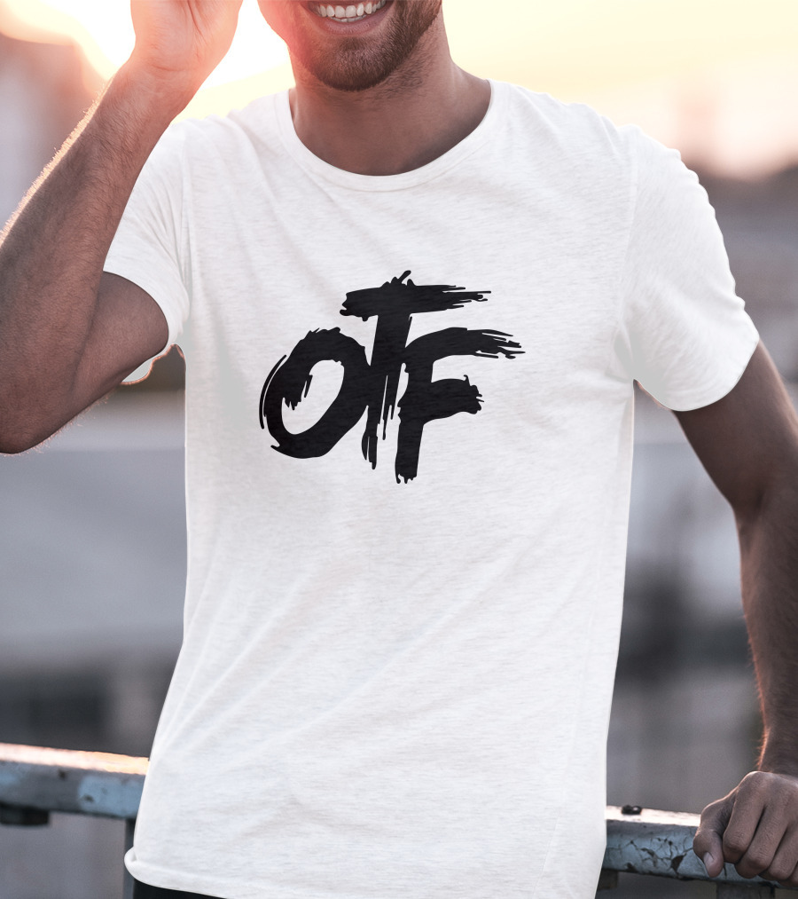 Otf Merchandise Brushstroke Style Branding T-Shirt
