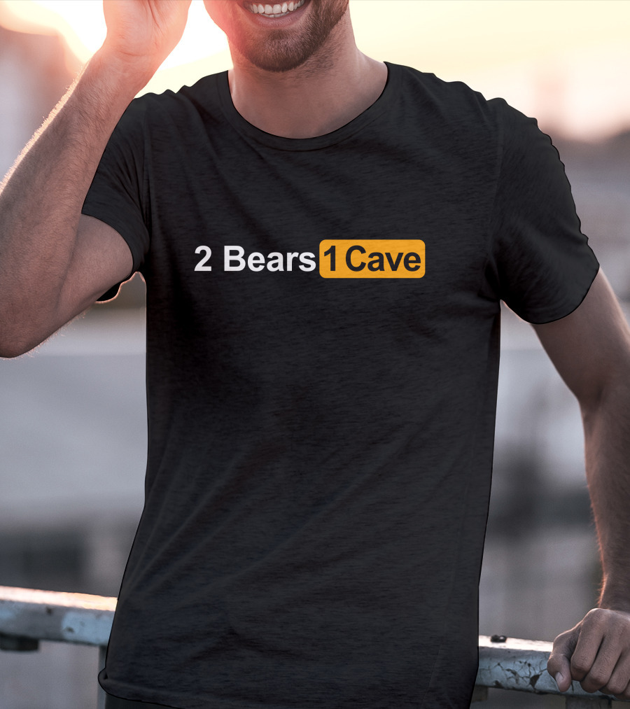 YMH Merch 2 Bears 1 Cave Podcast T-Shirt