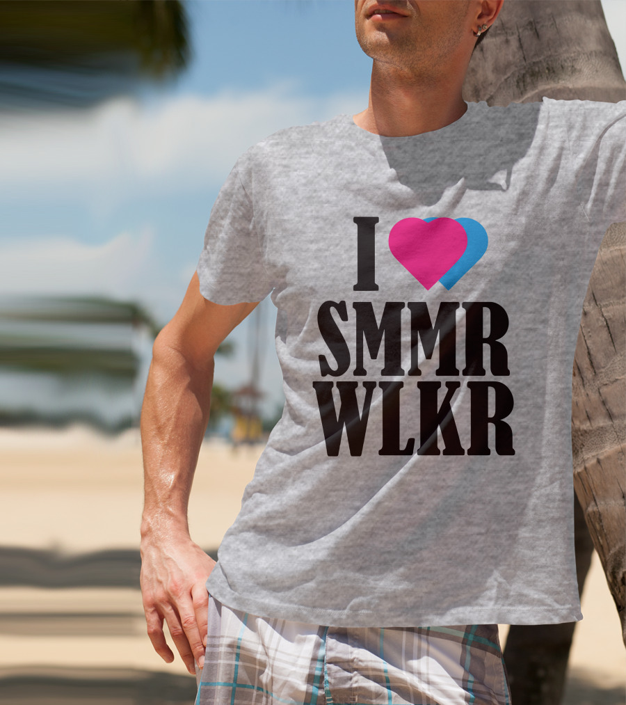 I Love SMMR WLKR T-Shirt