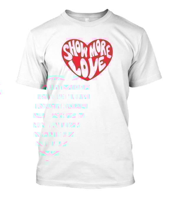 Sarah Dorothy Little Show More Love Heart T-Shirt