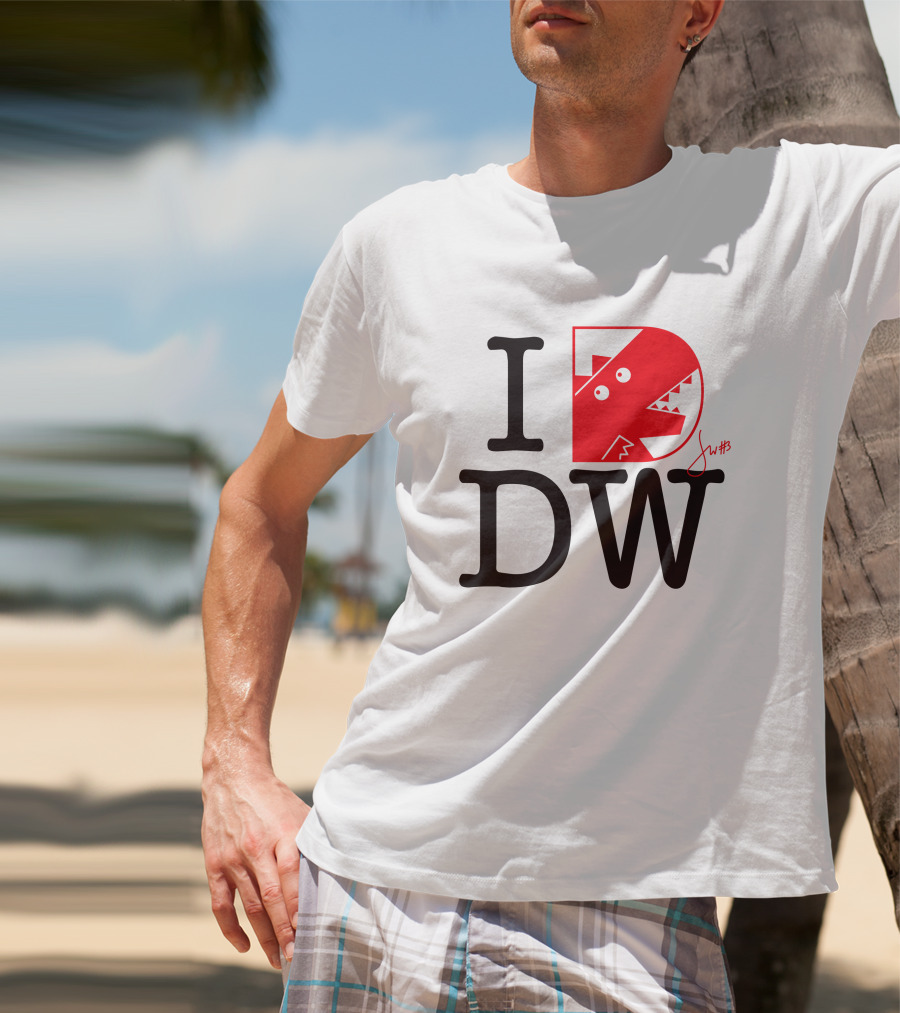 GetBlued I Love DW Deanna Wong Monster T-Shirt