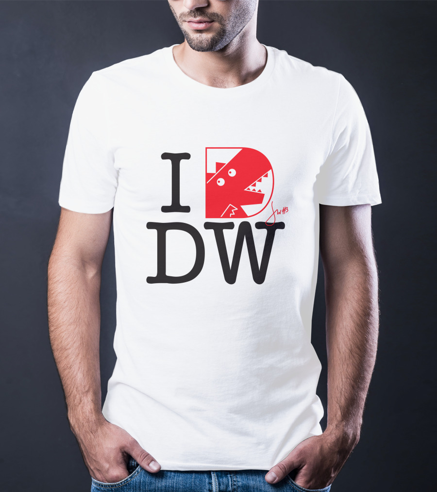 GetBlued I Love DW Deanna Wong Monster T-Shirt